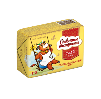 Спред растительно-жировой  мдж 72,5% - IDILIKA торгово-производственная компания